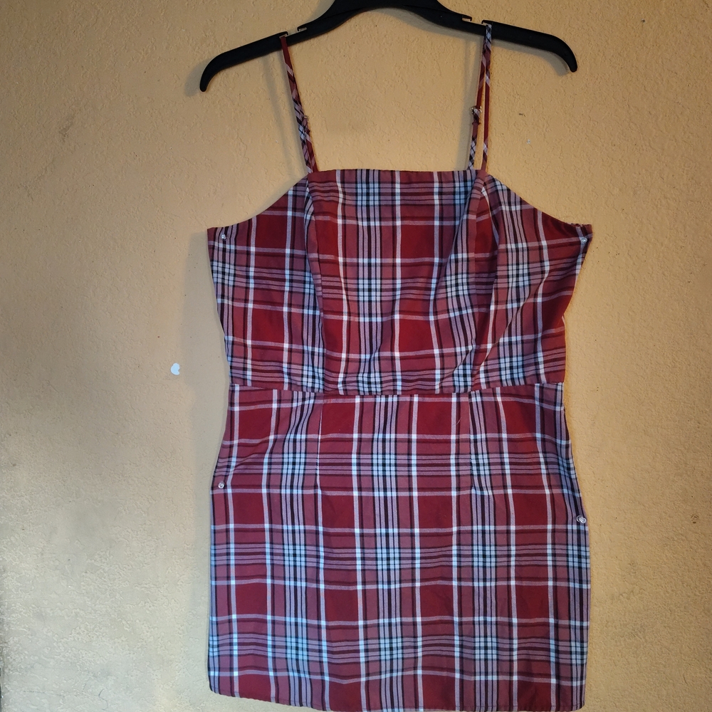 No Boundaries Red Sundress Sleeveless Mini